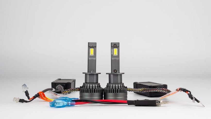 LED лампи автомобільні DriveX UL-05 H1 65W 9-60V 5.5K к-т. DX-23809 фото