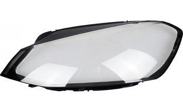 Стекло фары AMS для Volkswagen Golf 7 2012-2017 дорестайлинг Нов (левое) 35377 фото