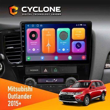 Штатна магнітола Mitsubishi Outlander 2015+ Cyclone C10-001 2x32 НФ-00004378 фото