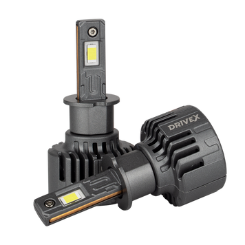 Світлодіодні лампи DriveX Світлодіодні лампи серії AL-15 H3 65W 9-60V 5.5K к-т. DX-23822 фото