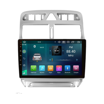 Штатна магнітола Cyclone C9 CPL GSM. 2+32GB. CARPLAY. 4G Peugeot 307 2001-2011 AR-814680 фото