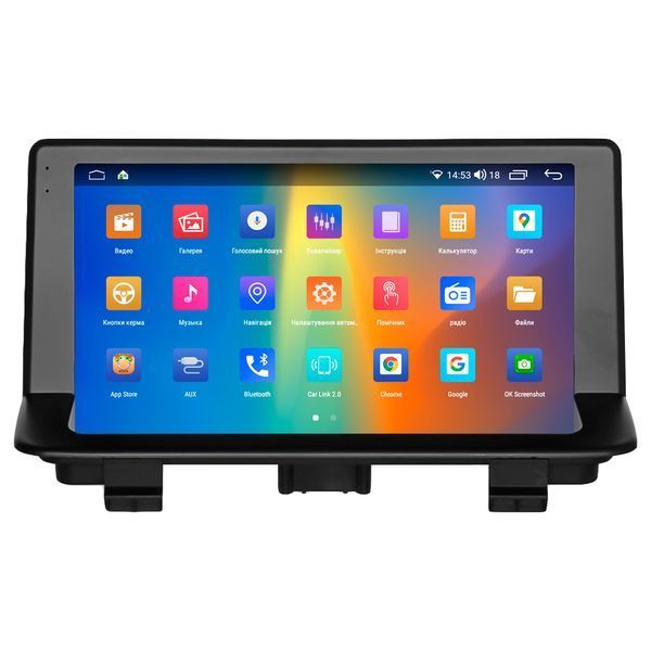Штатна магнітола Lesko для Audi Q3 I (8U) 2011-2014 екран 9" 4/64Gb CarPlay 4G Wi-Fi GPS Prime 10005-58519 фото