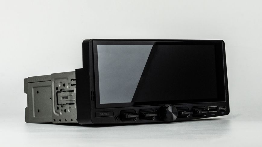 Автомобільний мультимедійний центр 1-Din 7" з бездротовим CarPlay та Android Auto - DriveX LNX-7100 1-Din 7" CarPlay 4x45W Linux Buttons DX-3033 фото