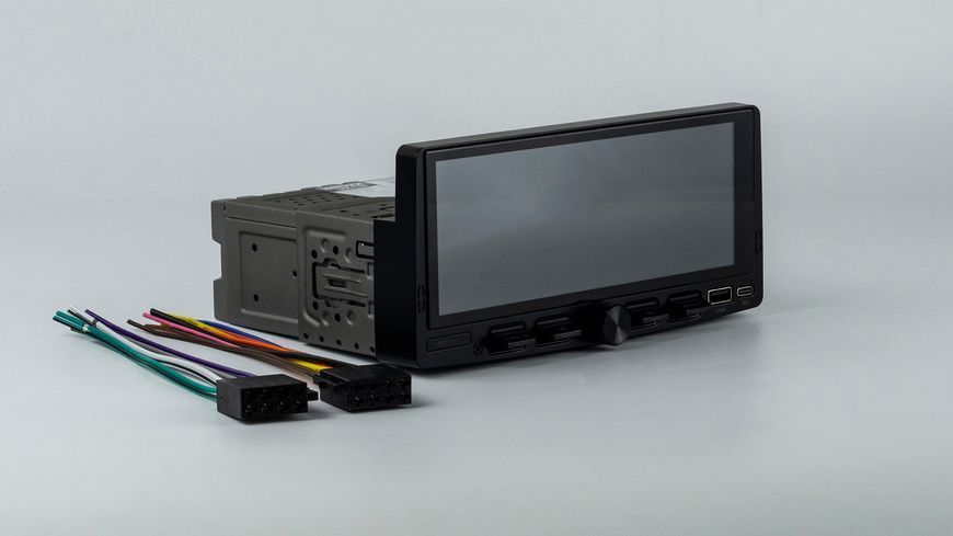 Автомобільний мультимедійний центр 1-Din 7" з бездротовим CarPlay та Android Auto - DriveX LNX-7100 1-Din 7" CarPlay 4x45W Linux Buttons DX-3033 фото