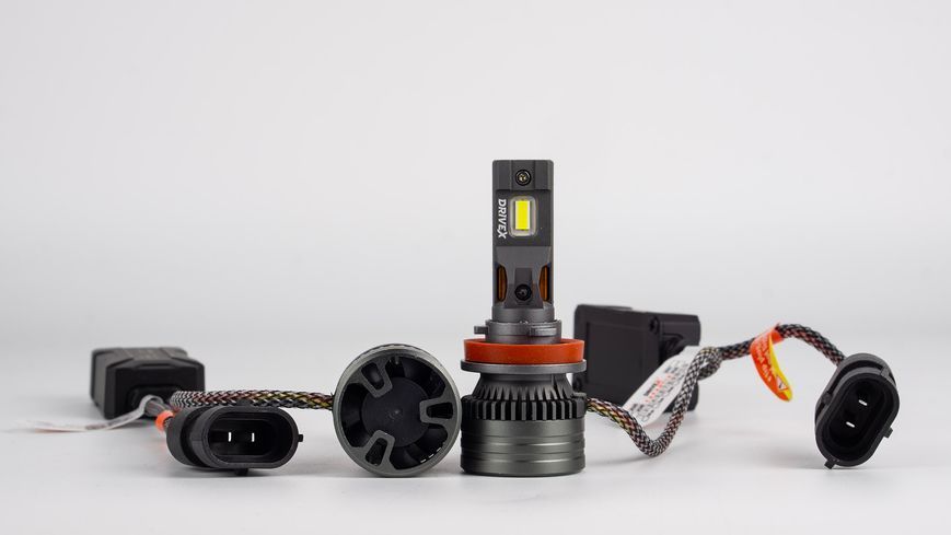 LED лампи автомобільні DriveX UL-05 H11/H8 65W 9-60V 5.5K к-т. DX-23812 фото