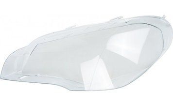 Стекло фары AMS для BMW X5 E70 2006-2013 дорестайлинг (левое) 34559 фото