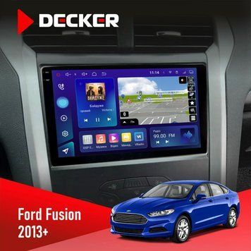 Штатна магнітола Ford Fusion 2013+ Decker D9-005 4x64, DSP, 360, 4G, 2k НФ-00008182 фото