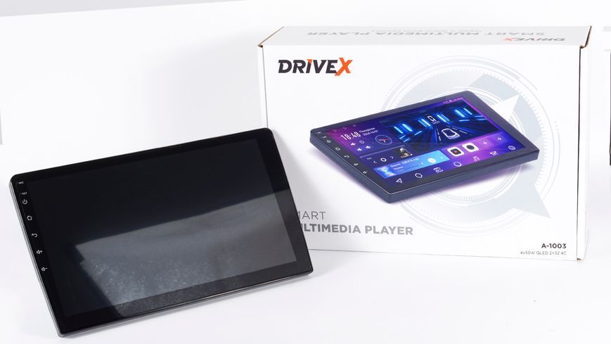 Автомобільний мультимедійний центр 10" з бездротовим CarPlay та Android Auto - DriveX A-1003 Q 2+32 4C 4x50W(TDA7851) DX-20717 фото