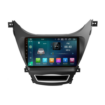 Штатна магнітола Cyclone C9 CPL GSM. 2+32GB. CARPLAY. 4G Hyundai Elantra 2011-2013 AR-810890 фото