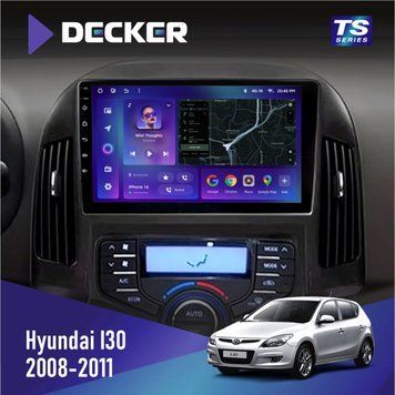 Штатна магнітола Hyundai i30 (FD) 2008-2011 Climate Decker TS TS9-002 4x32, DSP, 4G НФ-00005730 фото