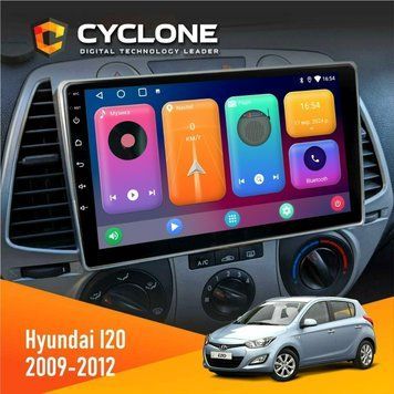 Штатна магнітола Hyundai I20 2009-2012 Cyclone C9 CPL 2x32 НФ-00004303 фото