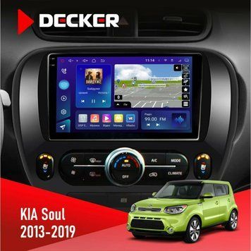 Штатна магнітола KIA Soul 2013-2019 Decker D9-005 4x64, DSP, 360, 4G, 2k НФ-00008266 фото