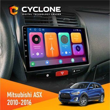 Штатна магнітола Mitsubishi ASX 2010-2016 Cyclone C10-001 2x32 НФ-00004375 фото