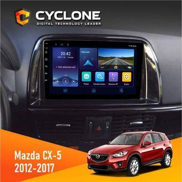 Штатна магнітола Mazda CX-5 2012-2017 Cyclone C9-006 4x64, DSP, DVR НФ-00002483 фото