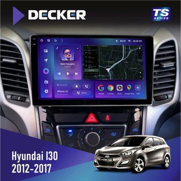 Штатна магнітола Hyundai i30 2012-2017 CAN Decker TS TS9-004 6x128, DSP 4G, 2k НФ-00005740 фото