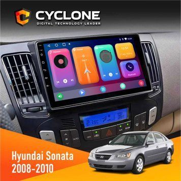 Штатна магнітола Hyundai Sonata 2008-2010 Climate Cyclone C9 CPL 2x32 НФ-00002333 фото