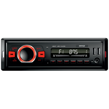 Автомагнітола 1-Din DriveX MPU-103 4х45Вт BT APP DX-2421 фото