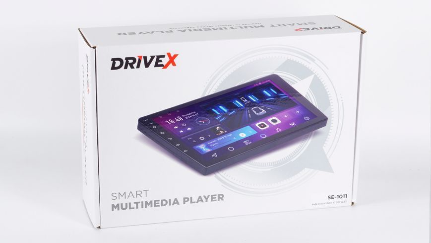 Автомобільний мультимедійний центр 10" з бездротовим CarPlay та Android Auto - DriveX SE-1011 4+64 QLED DSP 4CF 4x50W DX-20723 фото