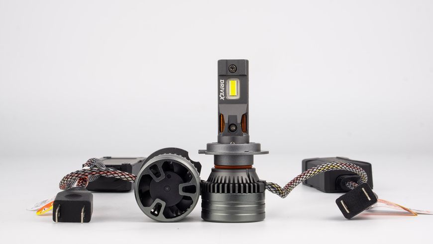 LED лампи автомобільні DriveX UL-05 H7 65W 9-60V 5.5K к-т. DX-23811 фото