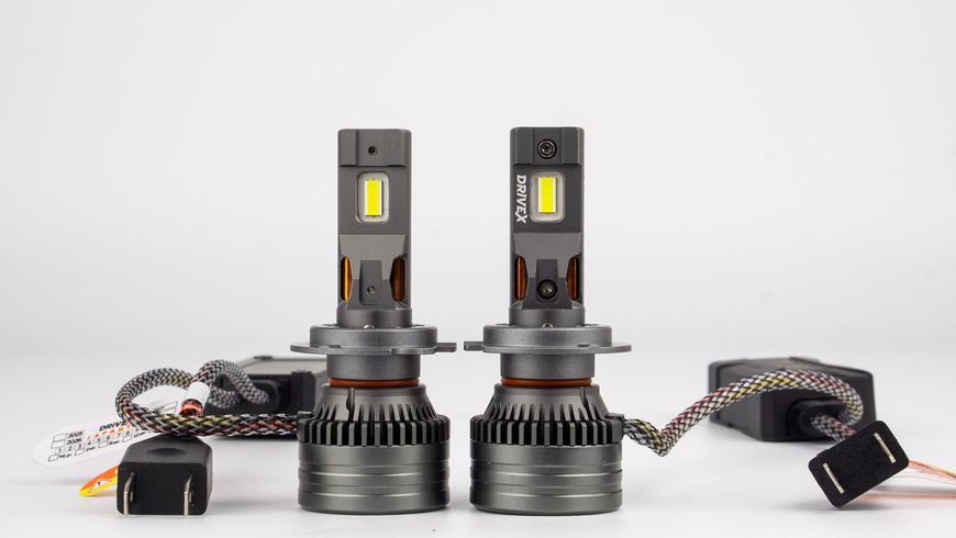 LED лампи автомобільні DriveX UL-05 H7 65W 9-60V 5.5K к-т. DX-23811 фото