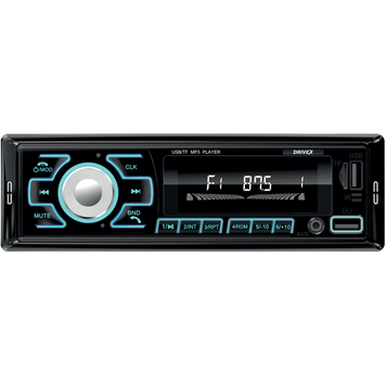 Автомагнітола 1-Din DriveX MPU-105 4х45Вт BT APP DX-2422 фото
