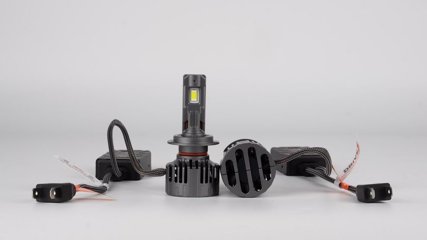 Світлодіодні лампи DriveX Світлодіодні лампи серії AL-15 H7/H18 65W 9-60V 5.5K к-т. DX-23823 фото