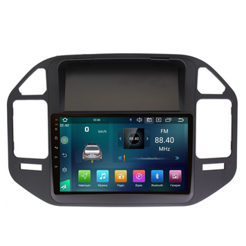 Штатна магнітола Cyclone C9 CPL GSM. 2+32GB. CARPLAY. 4G Mitsubishi Pajero 1999-2006 AR-814130 фото