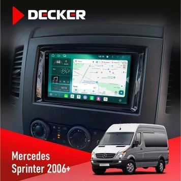 Штатна магнітола Mercedes-Benz Sprinter (W906) 2006+ Decker D9-004 6x128, DSP 360, 2k НФ-00007341 фото
