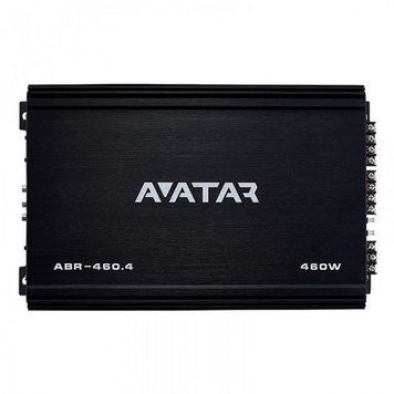 Підсилювач автомобільний Avatar ABR-460.4 BLACK AR-45897 фото