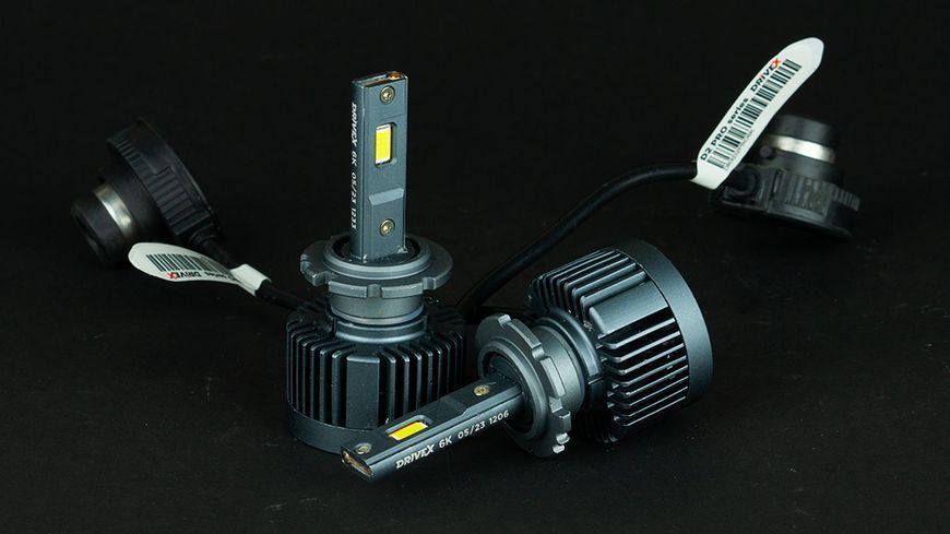 LED лампи автомобільні DriveX D2 PRO series 50W 6000K CAN під штатний блок DX-1108 фото