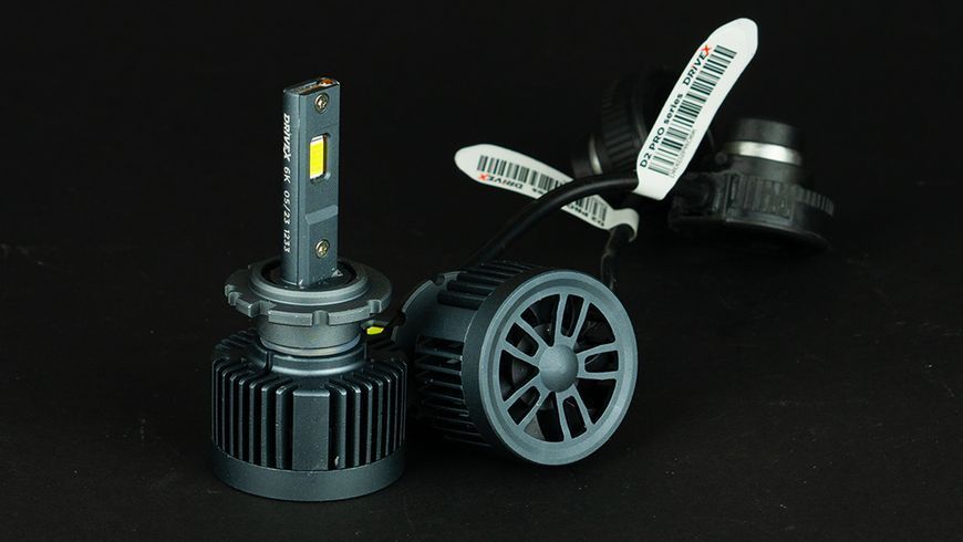 LED лампи автомобільні DriveX D2 PRO series 50W 6000K CAN під штатний блок DX-1108 фото