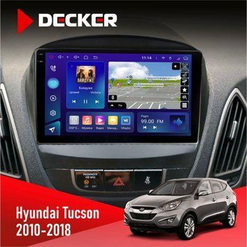 Штатна магнітола Hyundai Tucson 2010-2018 Decker D9-005 4x64, DSP, 360, 4G, 2k НФ-00008223 фото