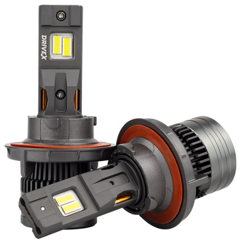 LED лампи автомобільні DriveX UL-05 H13 H/L 65W 9-60V 5.5K к-т. DX-23807 фото
