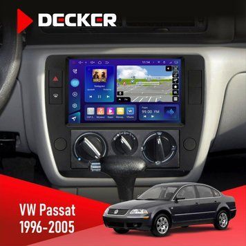 Штатна магнітола Volkswagen Passat 1996-2005 Decker D9-005 4x64, DSP, 360, 4G, 2k НФ-00008475 фото