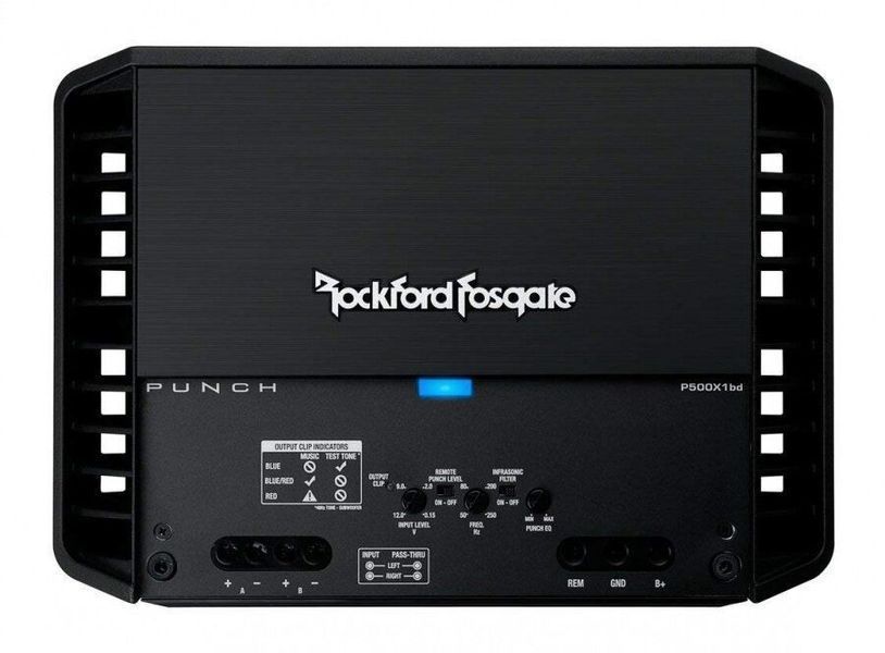 Підсилювач Rockford Fosgate P500X1BD AR-16826 фото