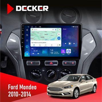 Штатна магнітола Ford Mondeo 2010-2014 Decker D10-007 4x64, DSP, 360, 4G НФ-00009324 фото