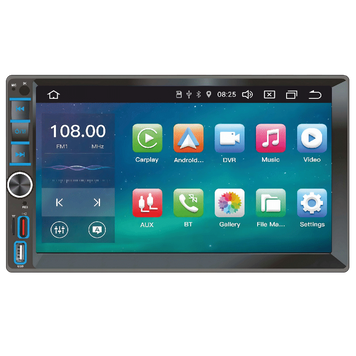 Автомобільний мультимедійний центр 2-Din 7" з бездротовим CarPlay та Android Auto - DriveX LNX-700 Linux DX-2256 фото