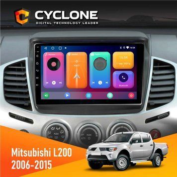 Штатна магнітола Mitsubishi L200 2006-2015 Cyclone C9 CPL 2x32 НФ-00002600 фото