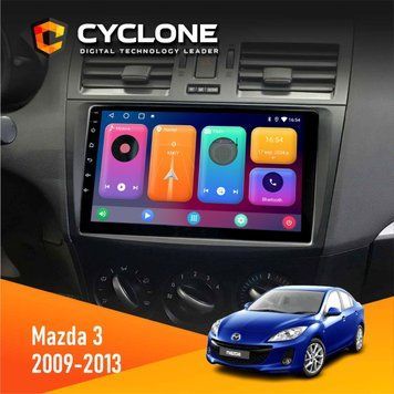 Штатна магнітола Mazda 3 2009-2013 Cyclone C9 CPL 2x32 НФ-00002445 фото