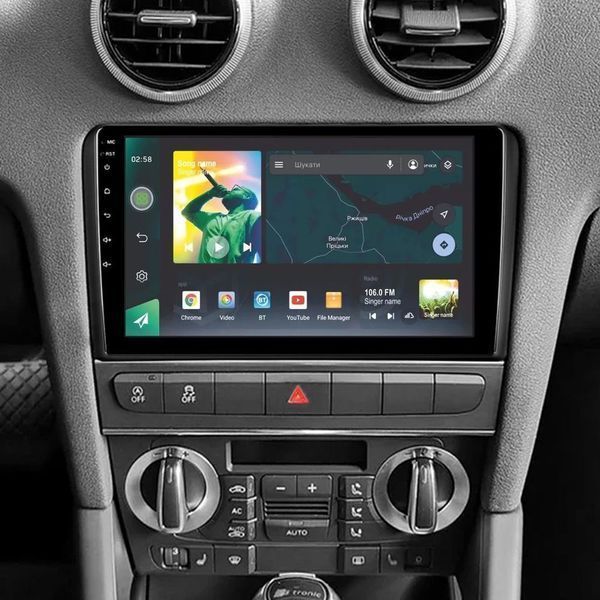 Штатная магнитола Sigma X9232 2+32 Gb Audi A3 2 8P 2003-2013 S3 2 2006-2012 RS3 1 2011-2012 9" AR-71449 фото