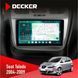 Штатна магнітола Seat Toledo 2004-2009 Decker D9-004 6x128, DSP 360, 2k НФ-00007422 фото 1