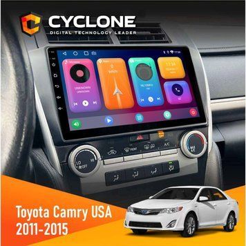Штатна магнітола Toyota Camry 2011-2015 USA Cyclone C10-001 2x32 НФ-00004519 фото