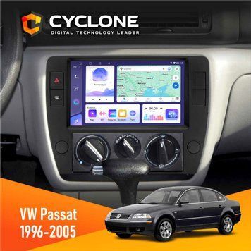 Штатна магнітола Volkswagen Passat 1996-2005 Cyclone C9-008 4x64, DSP НФ-00007172 фото