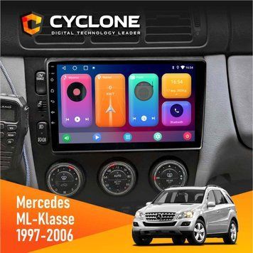 Штатна магнітола Mercedes-Benz ML-Class (W163) 1997-2006 Cyclone C9 CPL 2x32 НФ-00002524 фото