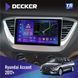 Штатна магнітола Hyundai Accent 2017+ Decker TS TS9-004 6x128, DSP 4G, 2k НФ-00005676 фото 1