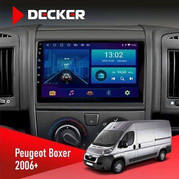 Штатна магнітола Peugeot Boxer 2006+ Decker D9-002 6x128, DSP, 360 НФ-00003784 фото