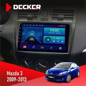 Штатна магнітола Mazda 3 2009-2013 Decker D9-002 6x128, DSP, 360 НФ-00003679 фото