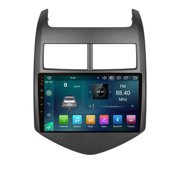 Штатна магнітола Cyclone C9 CPL GSM. 2+32GB. CARPLAY. 4G Chevrolet Aveo 2011-2018 AR-810090 фото