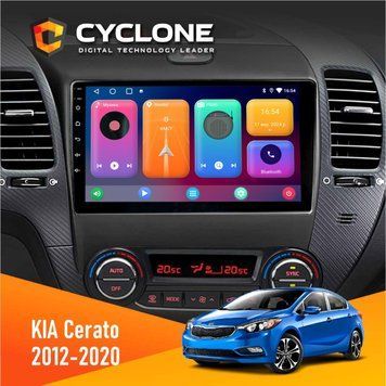Штатна магнітола KIA Cerato 2012-2020 Cyclone C9 CPL 2x32 НФ-00002970 фото