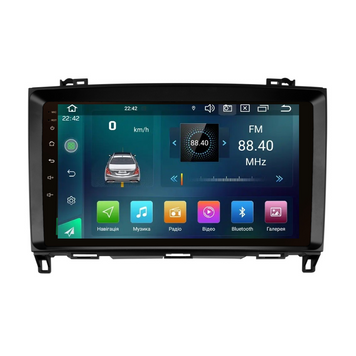 Штатна магнітола Cyclone C9 CPL GSM. 2+32GB. CARPLAY. 4G Mercedes Sprinter (W906) 2006+ AR-813480 фото